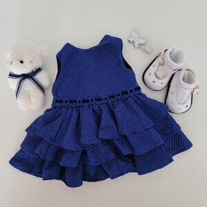 Beautiful New Handmade Special Occasions, Gift Boxed Outfit for 18 Inch Dolls